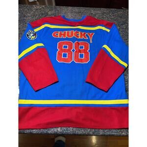Chucky Horror "Good Guys" Hockey Jersey BoxLunch Exclusive Size 2X RARE